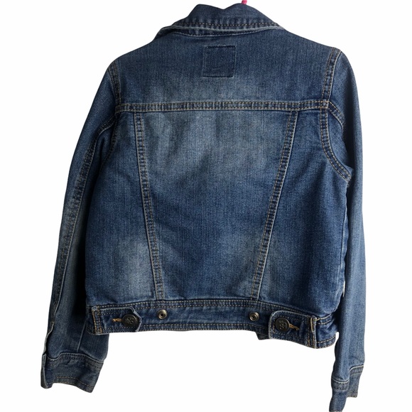 Children’s Place Denim Blue Jean Jacket size 5/6 - Picture 2 of 7